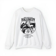 Load image into Gallery viewer, "1986 Mall Screening" Orange OR White DTG Crewneck Sweatshirt