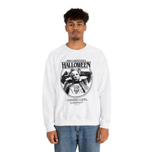 Load image into Gallery viewer, "1986 Mall Screening" Orange OR White DTG Crewneck Sweatshirt