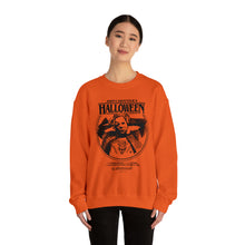 Load image into Gallery viewer, "1986 Mall Screening" Orange OR White DTG Crewneck Sweatshirt