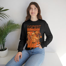 Load image into Gallery viewer, "ESPIRIT HALLOWEEN" Black DTG Crewneck Sweatshirt