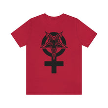 Load image into Gallery viewer, "BAPHOMET GODDESS" DTG T-Shirt