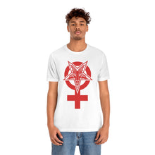 Load image into Gallery viewer, "BAPHOMET GODDESS" DTG T-SHIRT