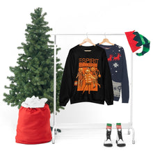 Load image into Gallery viewer, "ESPIRIT HALLOWEEN" Black DTG Crewneck Sweatshirt