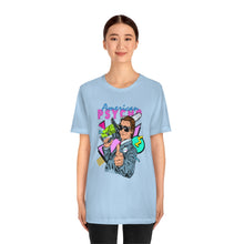 Load image into Gallery viewer, "HIP TO BE SQUARE" Baby Blue DTG T-Shirt