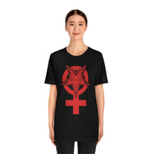 Load image into Gallery viewer, &quot;BAPHOMET GODDESS&quot; DTG T-SHIRT