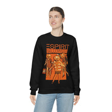 Load image into Gallery viewer, "ESPIRIT HALLOWEEN" Black DTG Crewneck Sweatshirt