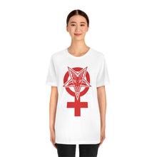 Load image into Gallery viewer, "BAPHOMET GODDESS" DTG T-SHIRT