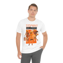 Load image into Gallery viewer, "ESPIRIT HALLOWEEN" Orange on White DTG T-Shirt