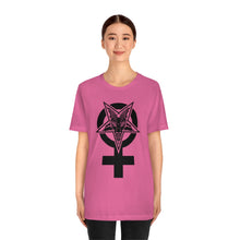 Load image into Gallery viewer, "BAPHOMET GODDESS" DTG T-Shirt