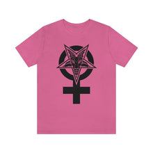 Load image into Gallery viewer, "BAPHOMET GODDESS" DTG T-Shirt