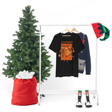 Load image into Gallery viewer, "ESPIRIT HALLOWEEN" Orange on Black DTG T-Shirt