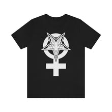 Load image into Gallery viewer, "BAPHOMET GODDESS" DTG T-SHIRT