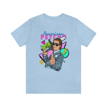 Load image into Gallery viewer, "HIP TO BE SQUARE" Baby Blue DTG T-Shirt