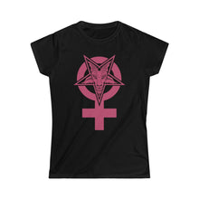 Load image into Gallery viewer, "BAPHOMET GODDESS" DTG Girl T-Shirt