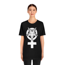 Load image into Gallery viewer, "BAPHOMET GODDESS" DTG T-SHIRT