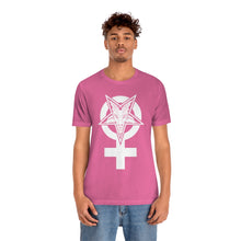 Load image into Gallery viewer, "BAPHOMET GODDESS" DTG T-SHIRT
