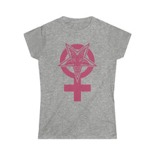 Load image into Gallery viewer, "BAPHOMET GODDESS" DTG Girl T-Shirt