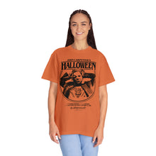 Load image into Gallery viewer, &quot;1986 Mall Screening&quot; White or Orange DTG ©COMFORT COLORS T-Shirt