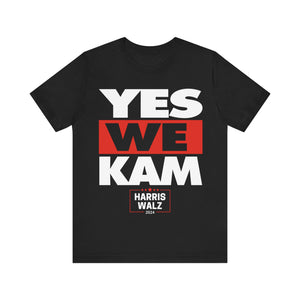 "YES WE KAM" Black or Blue DTG T-Shirt