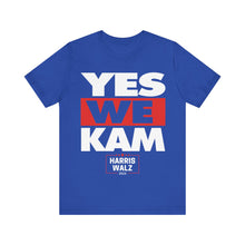 Load image into Gallery viewer, &quot;YES WE KAM&quot; Black or Blue DTG T-Shirt