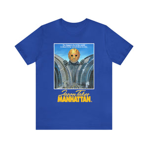 "TERROR IN THE CITY" Blue DTG Bella Canvas T-Shirt