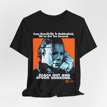 Load image into Gallery viewer, "SPOOK SOMEONE" Black Bella Canvas DTG T-Shirt