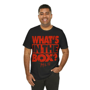 Bella+Canvas "WHAT'S IN THE BOX?" Black DTG T-Shirt