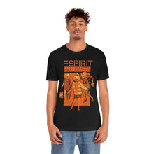 Load image into Gallery viewer, &quot;ESPIRIT HALLOWEEN&quot; Orange on Black DTG T-Shirt