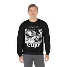 Load image into Gallery viewer, &quot;NEW TERROR&quot; Black DTG Crewneck Sweatshirt