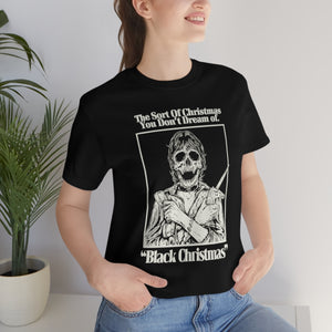 "NIGHTMARE XMAS" Black DTG T-Shirt