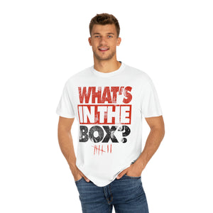 COMFORT COLORS ® "WHAT'S IN THE BOX?" White or Grey DTG T-Shirt