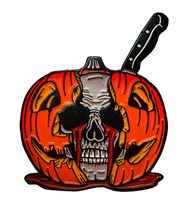 Load image into Gallery viewer, HALLOWEEN II &quot;Crying Skull&quot; Enamel Pin