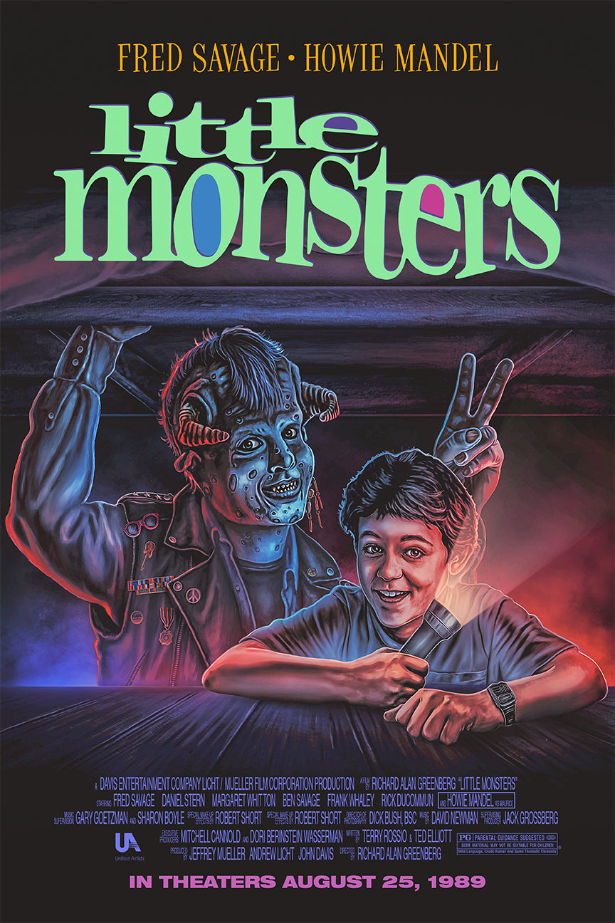 litle monsters "Little Monsters" Premium Semi Gloss Poster (12x18 or 24x36)