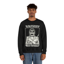 Load image into Gallery viewer, &quot;NIGHTMARE XMAS&quot; Black DTG Crewneck Sweatshirt