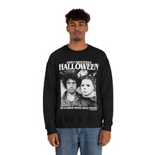 Load image into Gallery viewer, &quot;THE SCARIEST MOVIE...&quot; Black DTG Crewneck Sweatshirt