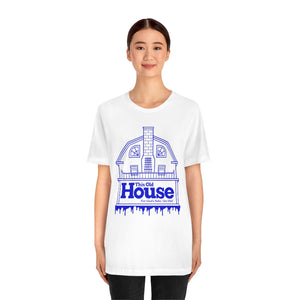 "GET OUT OF THIS OLD HOUSE" White DTG T-Shirt